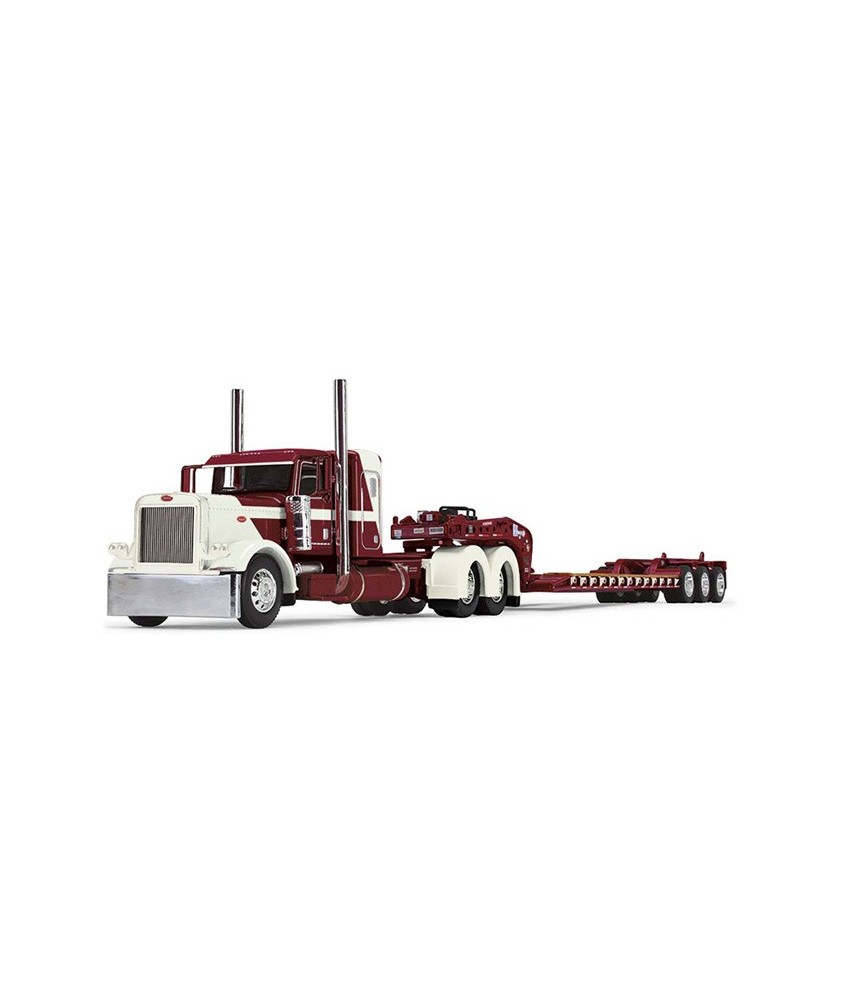 DCP by First Gear - Peterbilt Model 389 with Fontaine Magnitude Lowboy Trailer