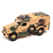 Johnny Lightning Pop Culture 2024 Release 2 - Dodge WC54 Ambulance Rat Fink