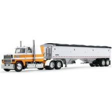 DCP by First Gear - Ford LTL-9000 with Wilson Pacesetter Tandem Axle Grain Trailer