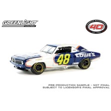 Greenlight Hobby Exclusive - 1969 Chevrolet Camaro Jimmie Johnson Hendrick Motorsports First Win Tribute