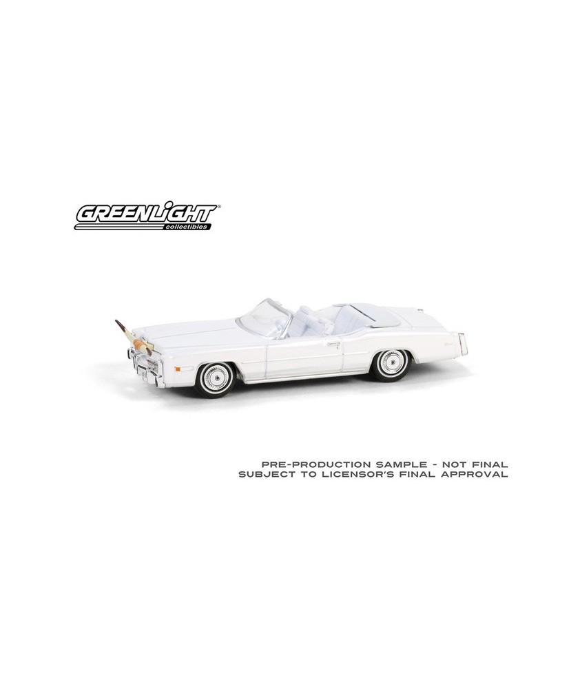 Greenlight Hobby Exclusive - 1976 Cadillac Eldorado Convertible with Bull Horns Hood Ornament