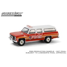 Greenlight Hobby Exclusive - 1991 Chevrolet Suburban FDNY Battalion Chief