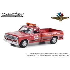 Greenlight Hobby Exclusive - 1987 Dodge Ram D-250 Indianapolis 500 Mile Race Official Truck