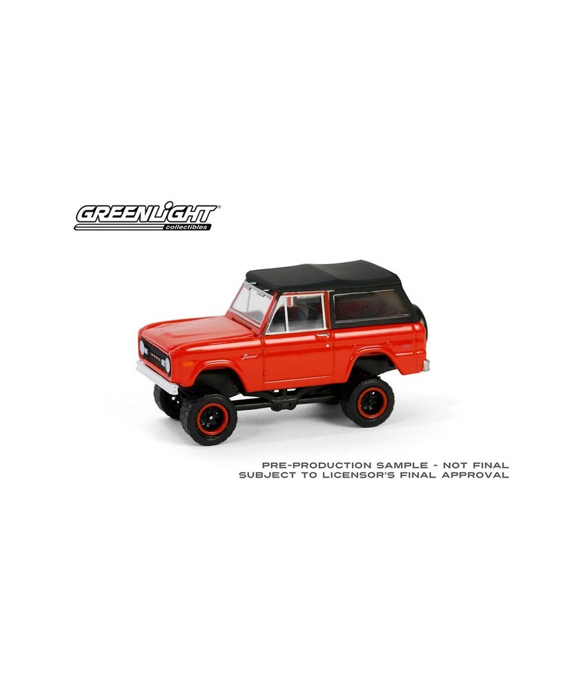 Greenlight All-Terrain Series 16 - 1969 Ford Bronco Lifted with Soft Top