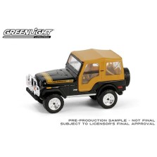 Greenlight All-Terrain Series 16 - 1976 Jeep CJ-5 Renegade Lifted with Off-Road Bumper