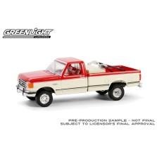 Greenlight Down on the Farm Series 9 - 1991 Ford F-250 XLT Truck with Fuel Transfer Tank