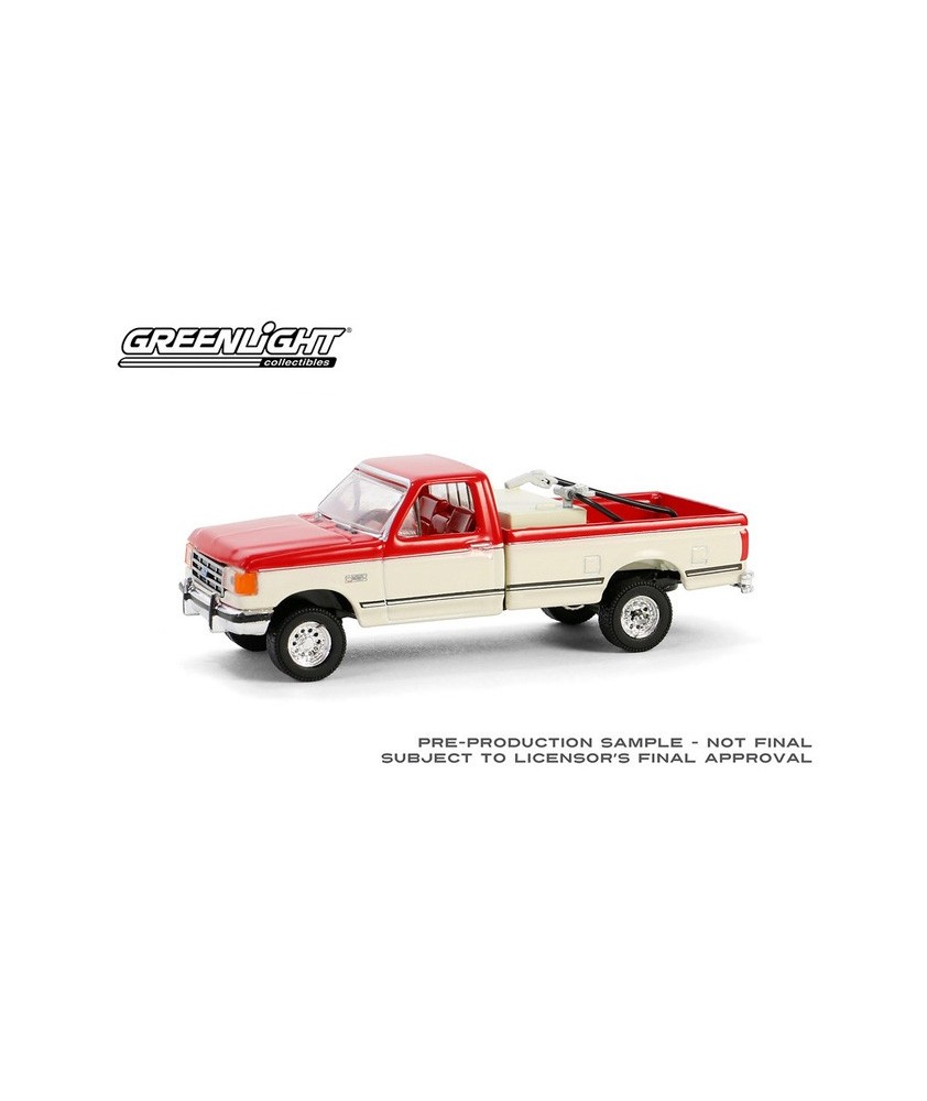 Greenlight Down on the Farm Series 9 - 1991 Ford F-250 XLT Truck with Fuel Transfer Tank