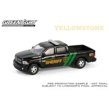 Greenlight Hollywood Series 42 - 2013 Ram 1500 County Sheriff Yellowstone