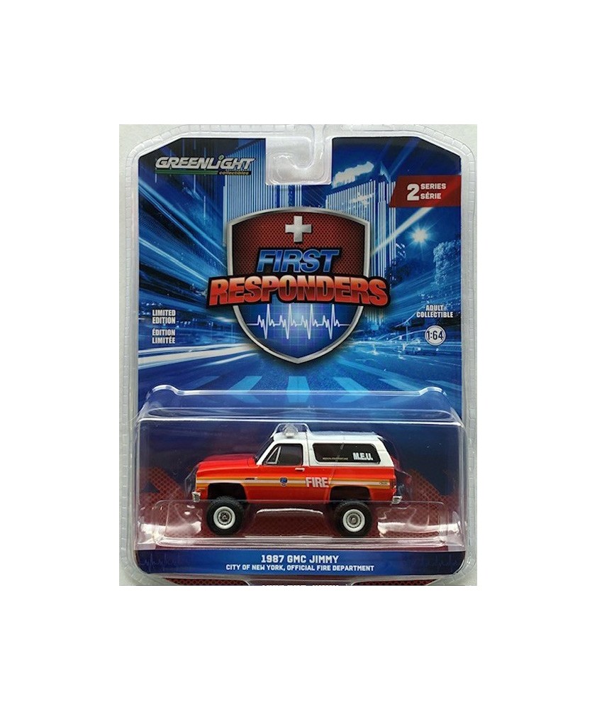 Greenlight First Responders Series 2 - 1987 GMC Jimmy FDNY