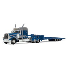 DCP by First Gear - Peterbilt Model 389 with Talbert 5553TA Tri-Axle Trailer