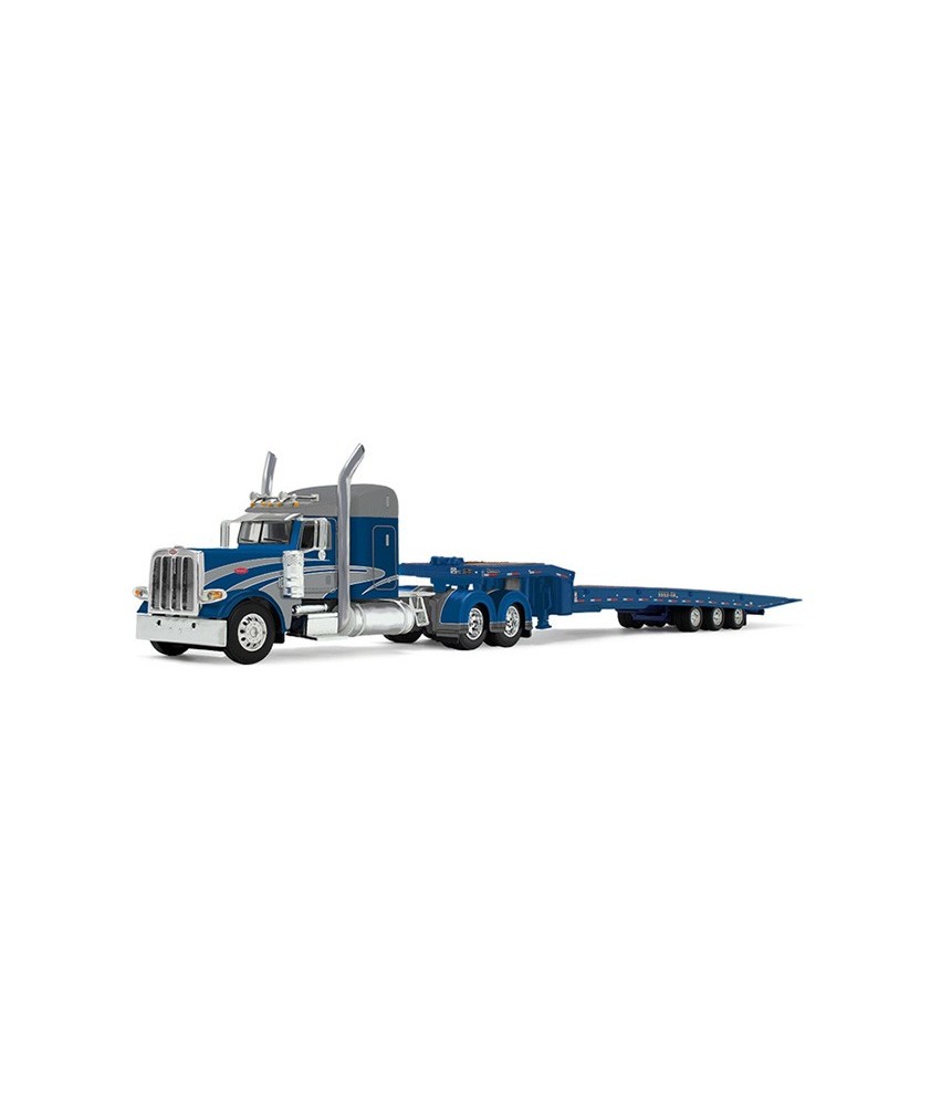 DCP by First Gear - Peterbilt Model 389 with Talbert 5553TA Tri-Axle Trailer