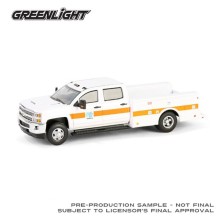 Greenlight Dually Drivers Series 15 - 2016 Chevrolet Silverado 3500 HD Dually with Service Bed