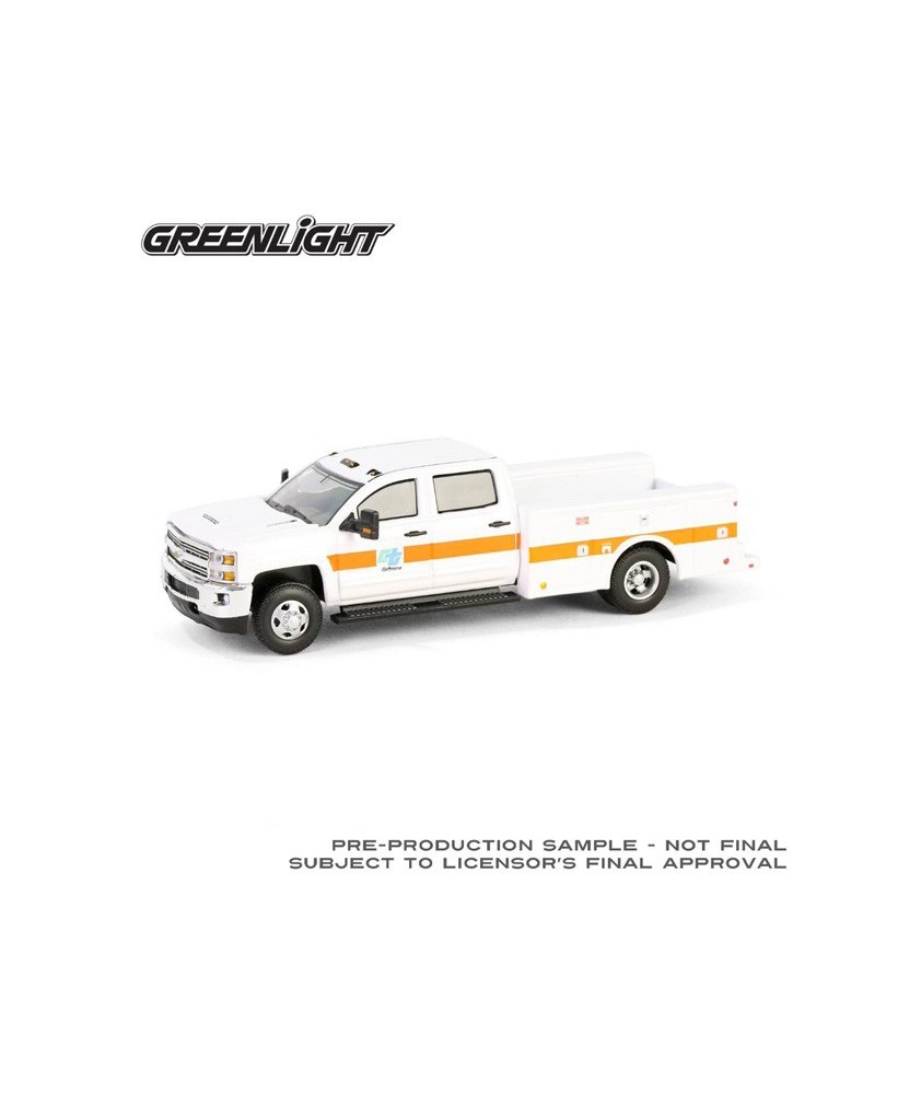 Greenlight Dually Drivers Series 15 - 2016 Chevrolet Silverado 3500 HD Dually with Service Bed