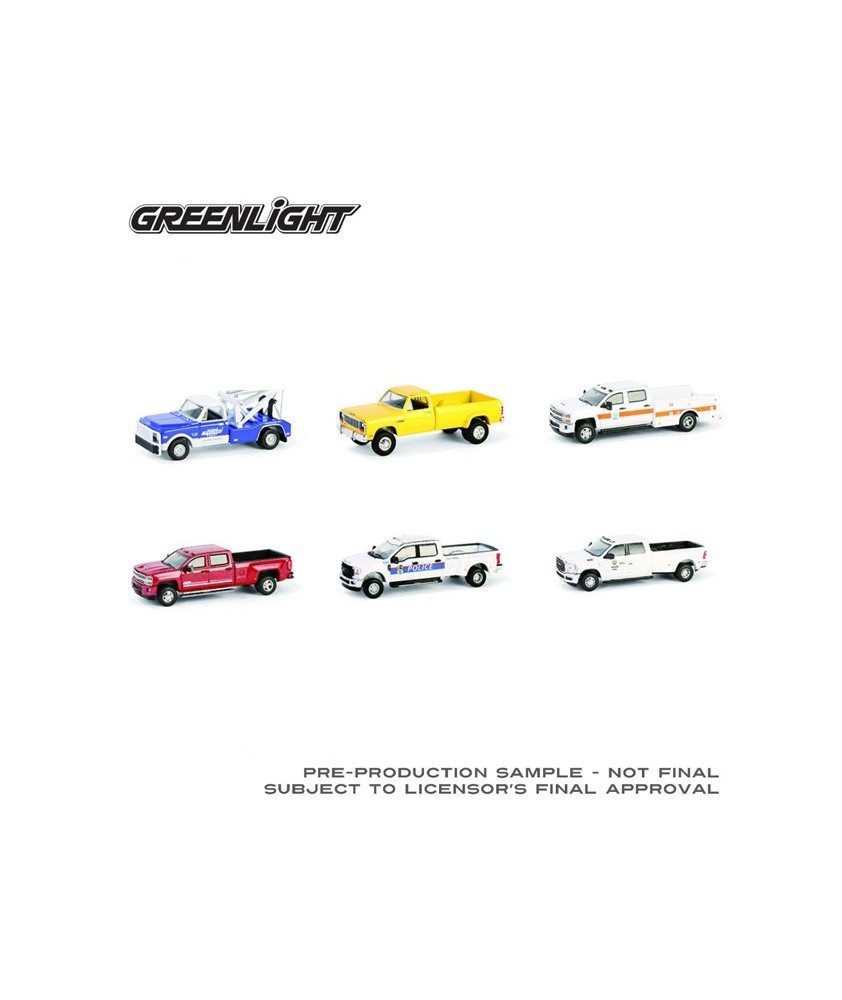 Greenlight Dually Drivers Series 15 - Six Truck Set