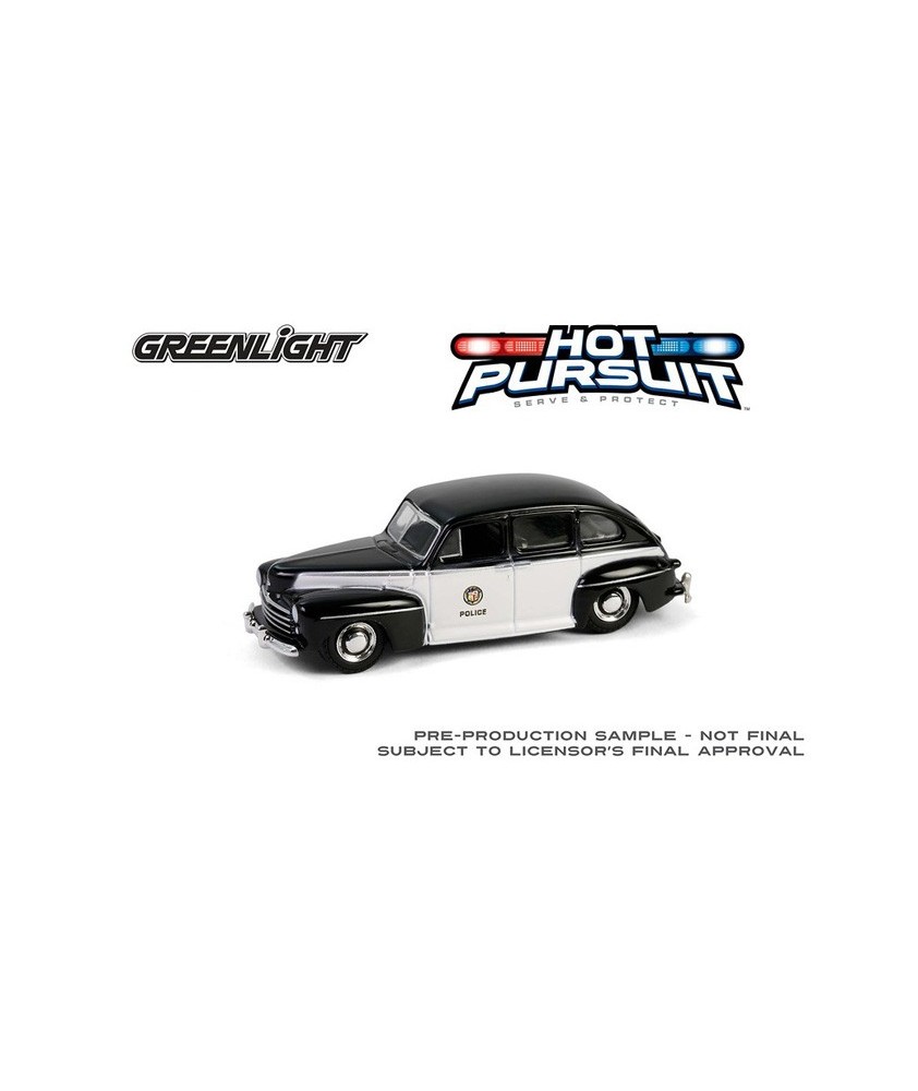 Greenlight Hot Pursuit Series 46 - 1947 Ford Fordor Police Car LAPD