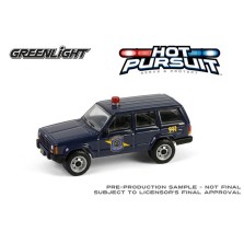 Greenlight Hot Pursuit Series 46 - 2001 Jeep Cherokee Michigan State Police