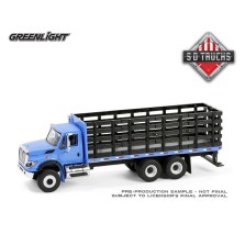 Greenlight S.D. Trucks Series 19 - 2018 International WorkStar Platform Stake Truck