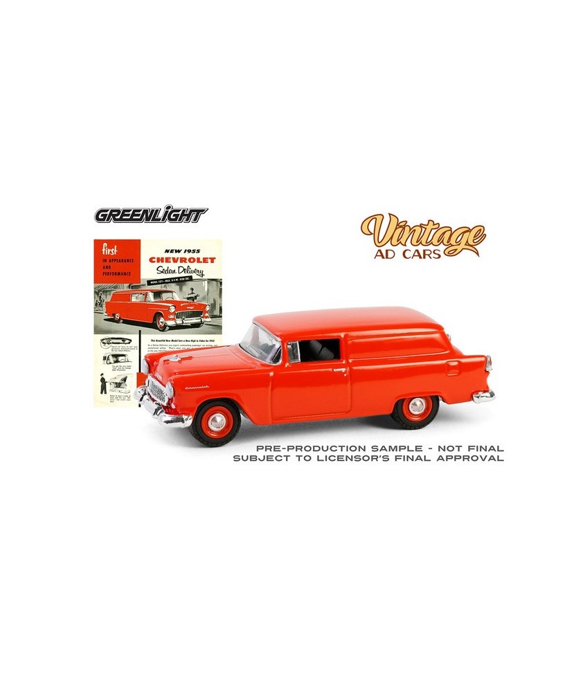 Greenlight Vintage Ad Cars Series 11 - 1955 Chevrolet Sedan Delivery