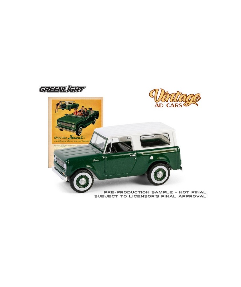 Greenlight Vintage Ad Cars Series 11 - 1961 Harvester Scout