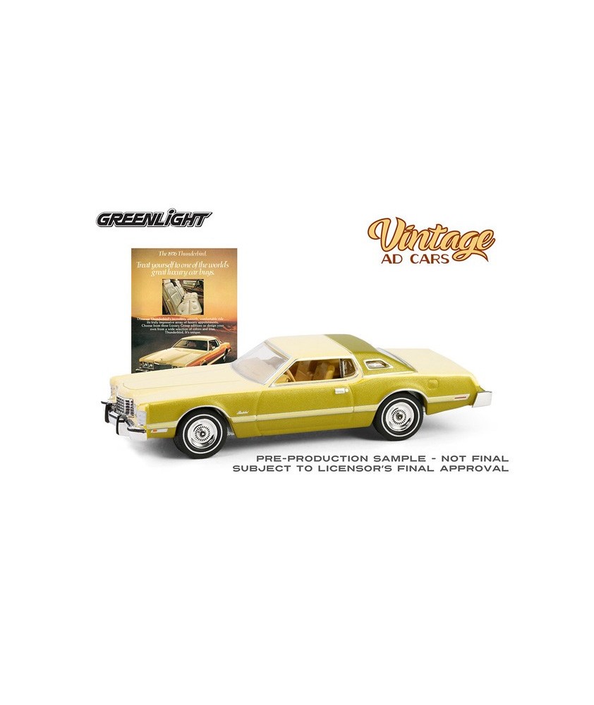 Greenlight Vintage Ad Cars Series 11 - 1976 Ford Thunderbird