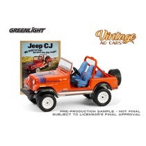 Greenlight Vintage Ad Cars Series 11 - 1979 Jeep CJ-7 Renegade