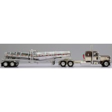 DCP by First Gear - Peterbilt 389 with Polar Deep Drop Tanker Trailer