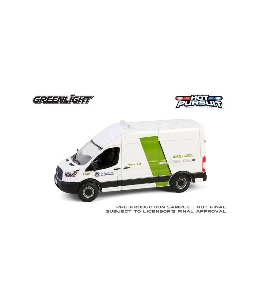 Greenlight Hot Pursuit U.S. Customs and Border Protection Patrol - 2020 Ford Transit