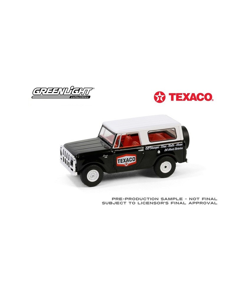 Greenlight Texaco Special Edition Series 1 - 1963 Harvester Scout