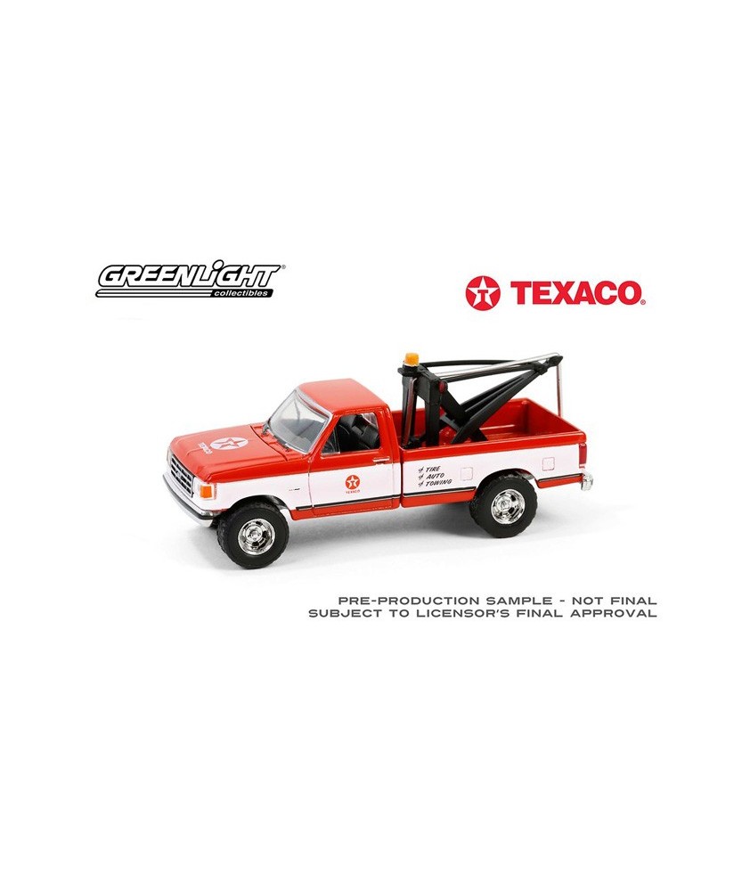 Greenlight Texaco Special Edition Series 1 - 1988 Ford F-250 with Drop in Tow Hook