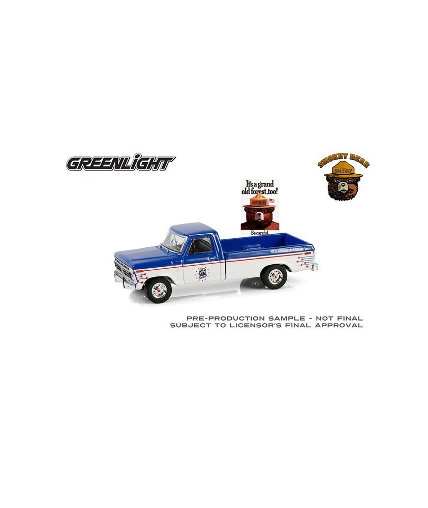 Greenlight Smokey Bear Series 4 - 1976 Ford F-250 Pickup Truck