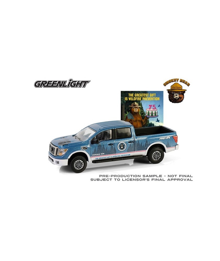 Greenlight Smokey Bear Series 4 - 2019 Nissan Titan XD Pro-4X