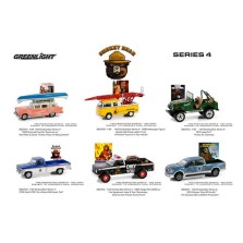 Greenlight Smokey Bear Series 4 - Six Piece Set