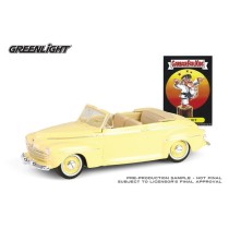 Greenlight Garbage Pail Kids Series 7 - 1947 Ford Super Deluxe Convertible Club Coupe