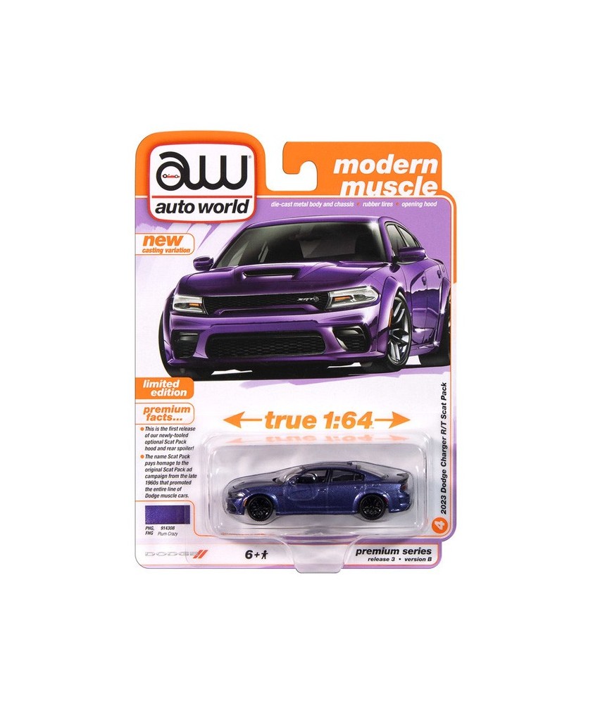 Auto World Premium Series 2024 Release 3B - 2023 Dodge Charger R/T