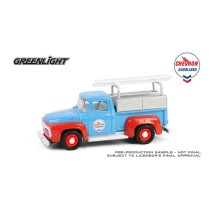 Greenlight Chevron Special Edition Series 1 -1956 Ford F-100 with Tool Boxes and Ladders