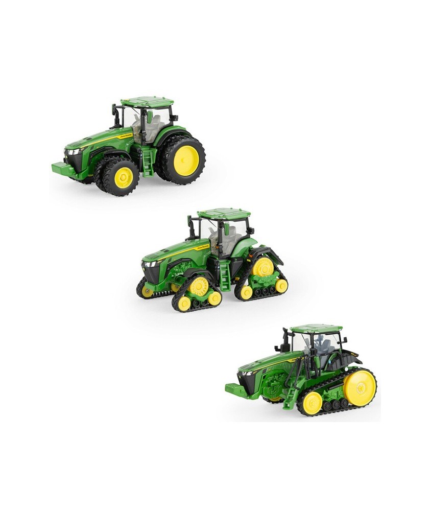 Ertl Prestige Collection - John Deere 8R Series 3 Tractor Set Ertl Prestige Collection - John Deere 8R Series 3 Tractor Set