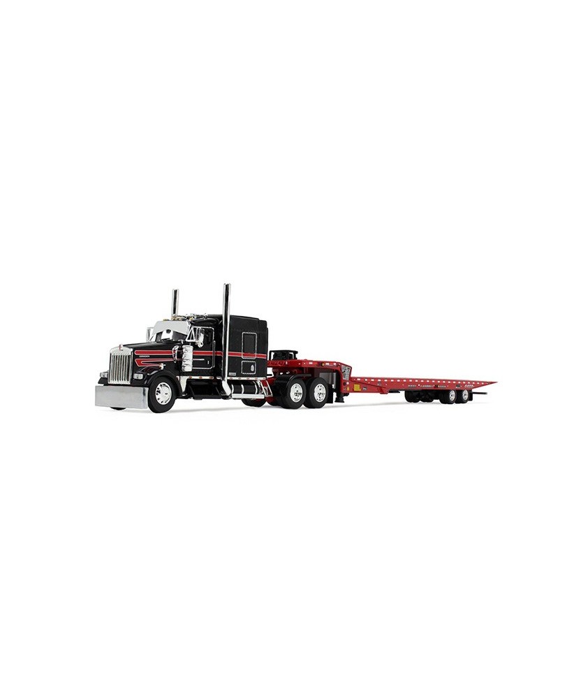 DCP by First Gear - Kenworth W900L with Landoll 440B-50CA Traveling Axle Trailer DCP by First Gear - Kenworth W900L with Landoll 440B-50CA Traveling Axle Trailer