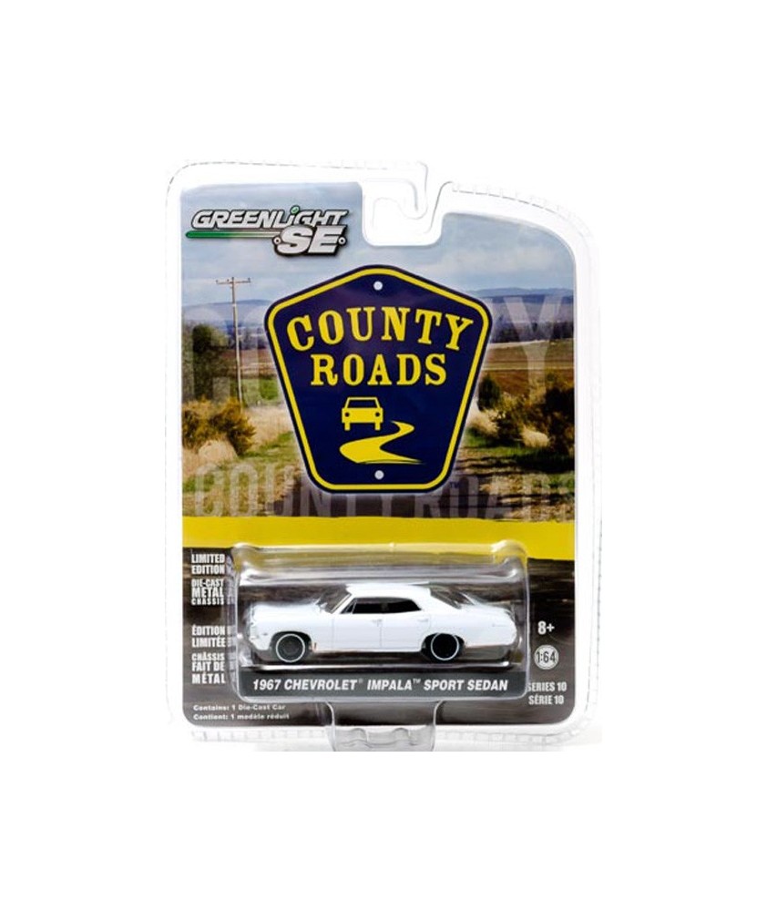 Greenlight County Roads Series 10 - 1967 Chevrolet Impala Sport Sedan