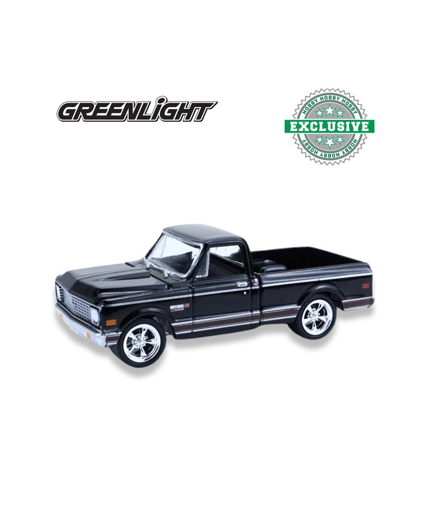 Greenlight Hobby Exclusive - 1972 Chevy Cheyenne C10 Short Bed Pickup Greenlight Hobby Exclusive - 1972 Chevy Cheyenne C10 Short Bed Pickup