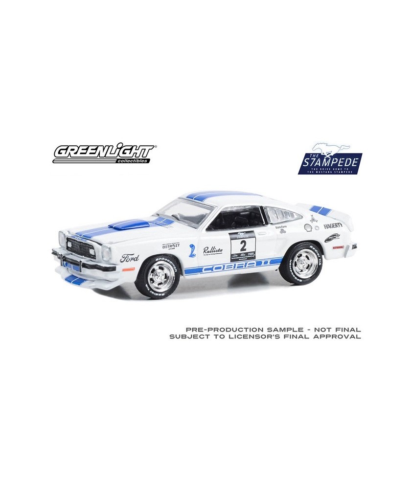 Greenlight The Stampede Series 1 - 1976 Ford Mustang II Cobra II Greenlight The Stampede Series 1 - 1976 Ford Mustang II Cobra II
