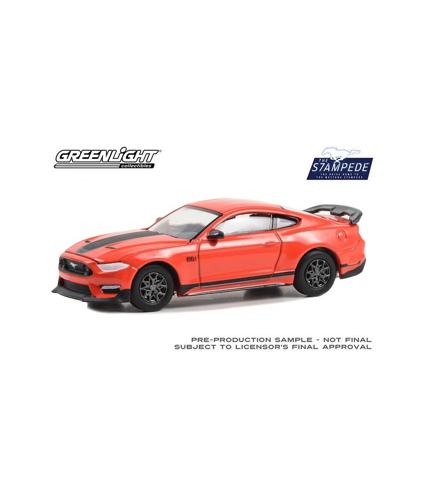 Greenlight The Stampede Series 1 - 2021 Ford Mustang Mach 1 Greenlight The Stampede Series 1 - 2021 Ford Mustang Mach 1