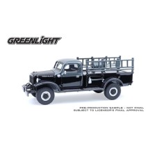 Greenlight Black Bandit Series 30 - 1946 Dodge Power Wagon Fire Truck