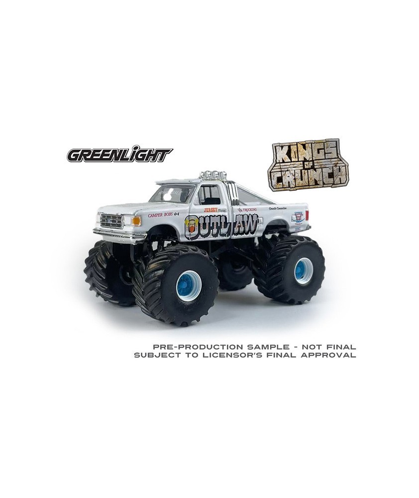 Greenlight Kings of Crunch Series 16 - 1988 Ford F-150 Monster Truck Jersey Outlaw Greenlight Kings of Crunch Series 16 - 1988 Ford F-150 Monster Truck Jersey Outlaw