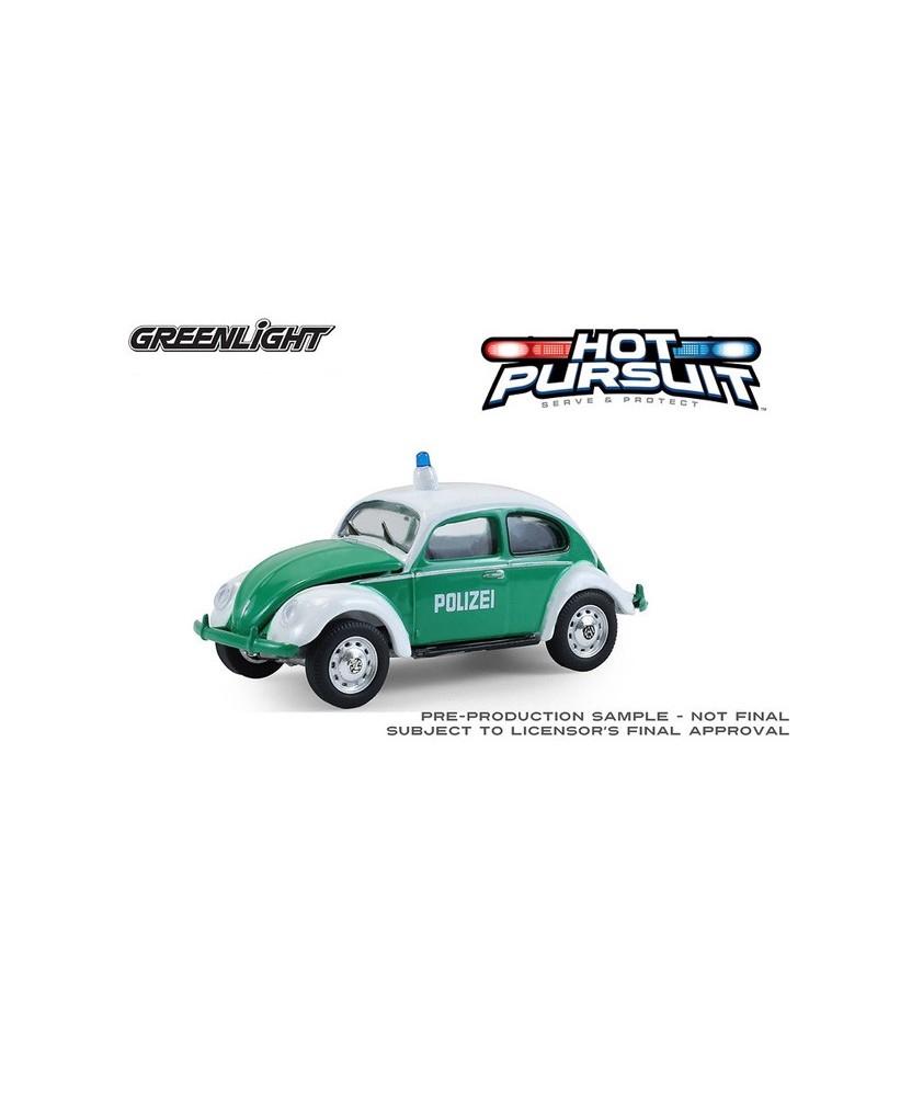 Greenlight Hot Pursuit Series 47 - Classic Volkswagen Beetle German Polizei