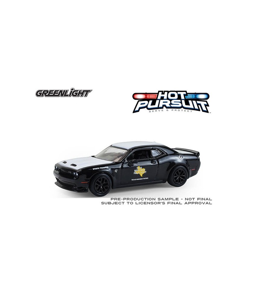 Greenlight Hot Pursuit Series 47 - 2020 Dodge Challenger SRT Hellcat Texas Department of Public Safety