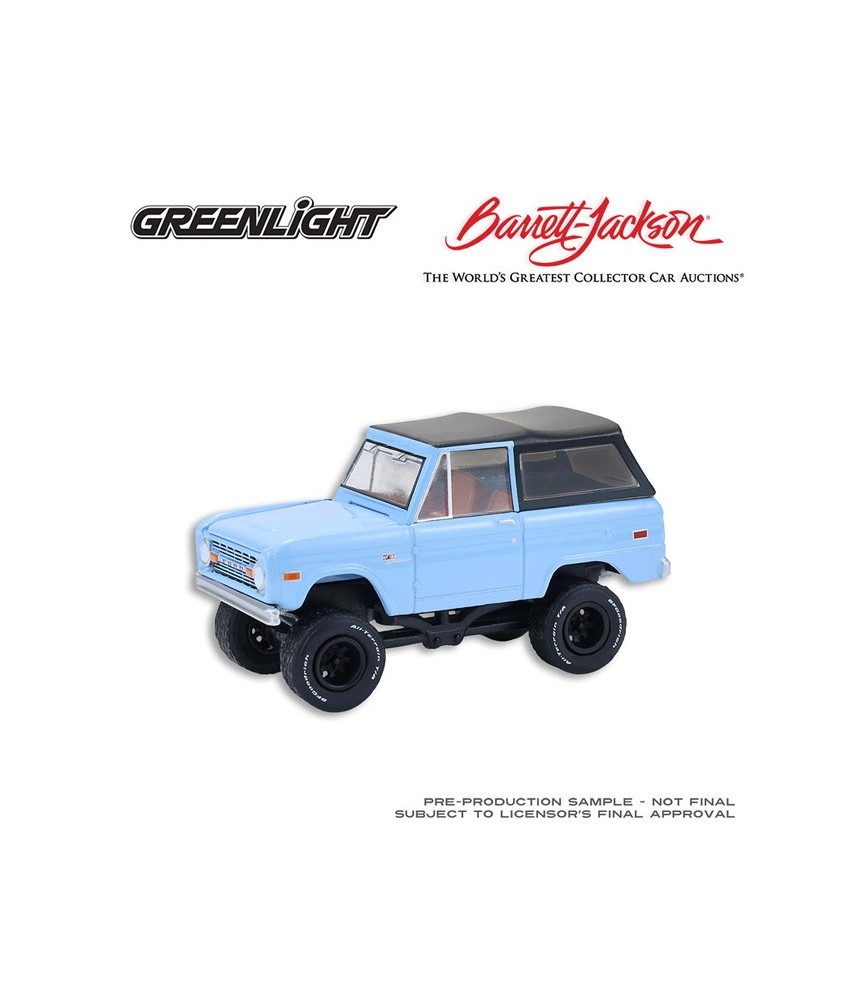 Greenlight Barrett-Jackson Series 16 - 1972 Ford Bronco Custom SUV