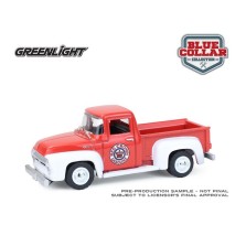 Greenlight Blue Collar Series 14 - 1954 Ford F-100 Pickup Truck Red Crown Gasoline