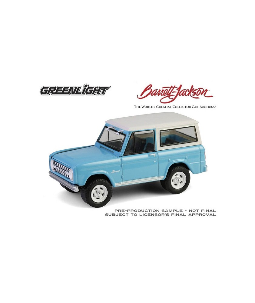 Barrett-Jackson Series 15 - 1966 Ford Bronco Custom SUV Barrett-Jackson Series 15 - 1966 Ford Bronco Custom SUV