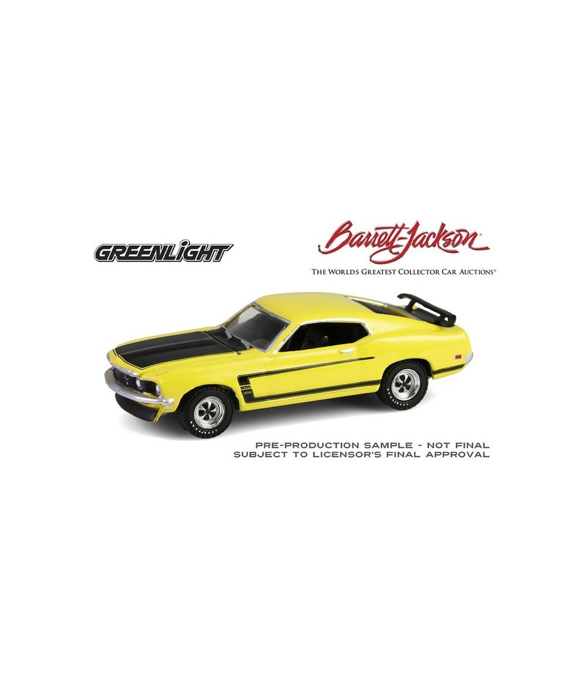 Greenlight Barrett-Jackson Series 15 - 1969 Ford Mustang Boss 302 Greenlight Barrett-Jackson Series 15 - 1969 Ford Mustang Boss 302