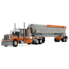 DCP by First Gear Peterbilt Model 379 with Walinga Bulk Feed Trailer
